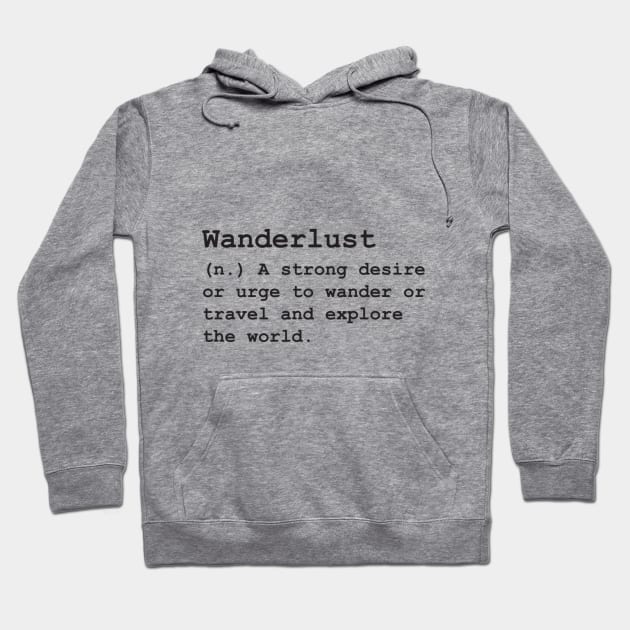 Wanderlust Hoodie by JJtravel